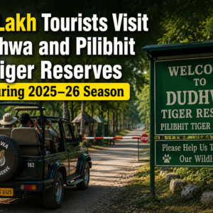 1.33 Lakh Tourists Visit Dudhwa and Pilibhit Tiger Reserves During 2025–26 Season